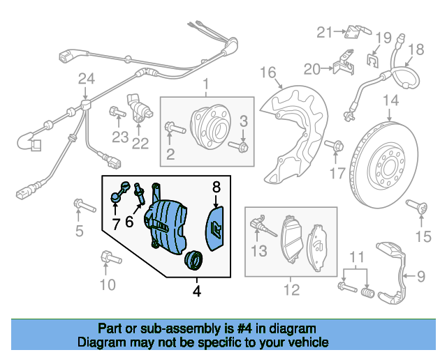 Caliper 5G0615124D