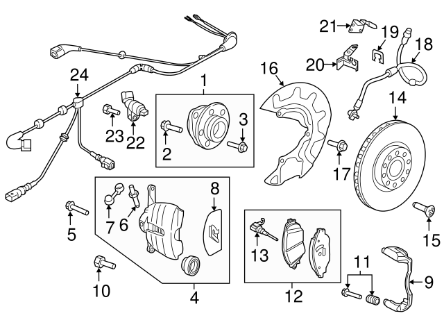 Caliper 5G0615124D