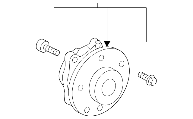 Wheel Bearing Kit 5K0498621