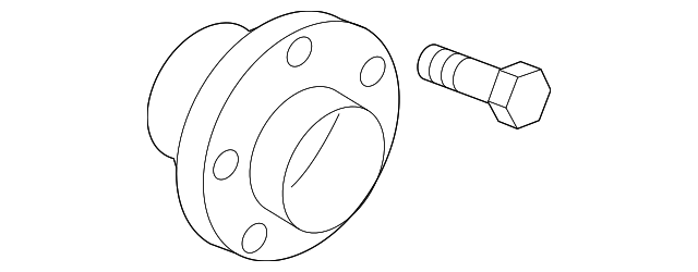 Wheel Bearing Kit 5K0498621A