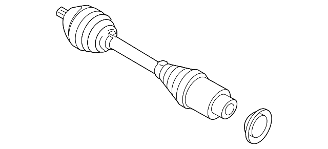 Axle Assembly 5N0407764J