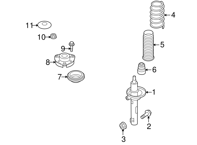 STOSSDAEMP 5N0413031AA