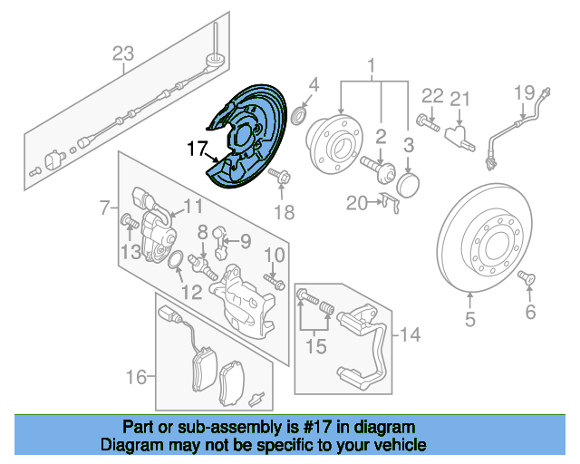 Splash Shield 5N0615612C