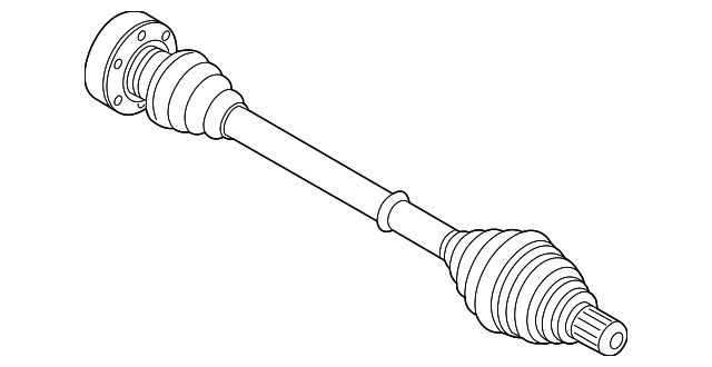 Axle Assembly 5Q0407271AP