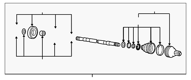 Drive Shaft 5Q0407272CC