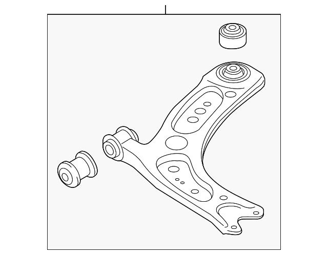 Trailing Arm 5Q0505224D