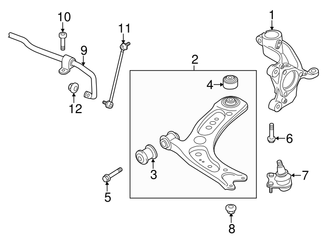 ACHSLENKER 5Q0505224D