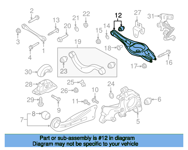 Control Arm 5Q0505311D