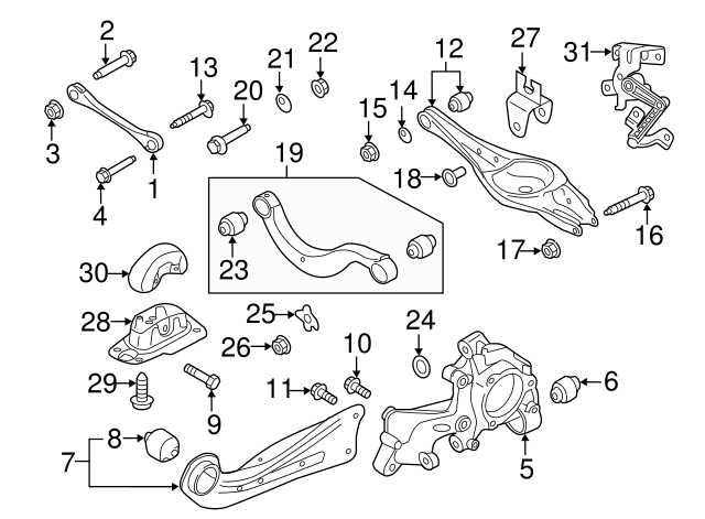 Control Arm 5Q0505311D