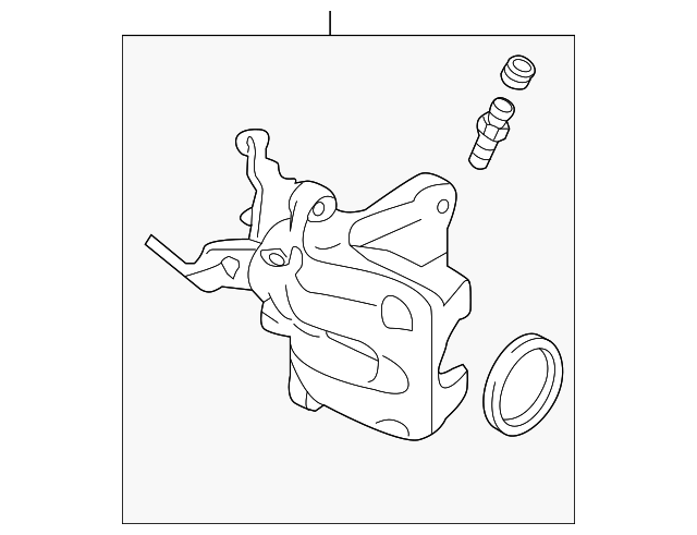 Disc Brake Caliper 5Q0615424GQB7