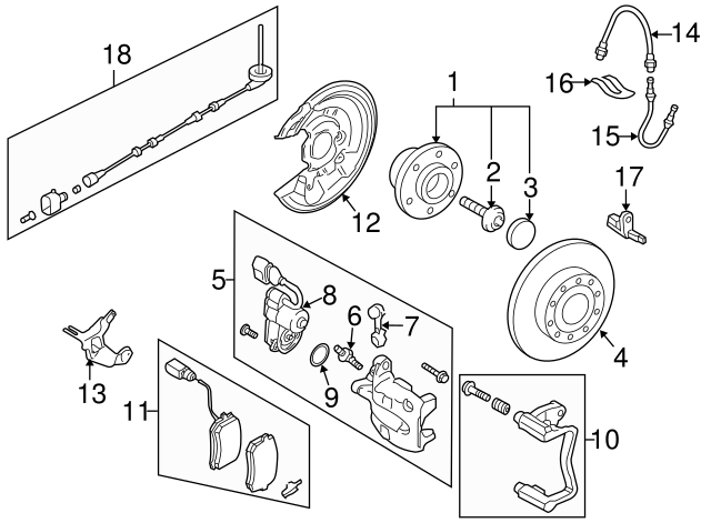 BREMSSCHEI 5Q0615601E