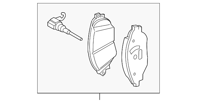 Disc Brake Pad Set 5Q0698151D