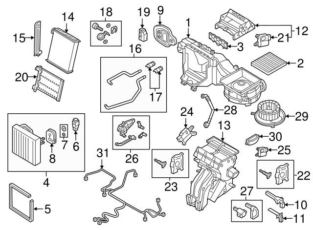 Filter, interior air 5Q0819653