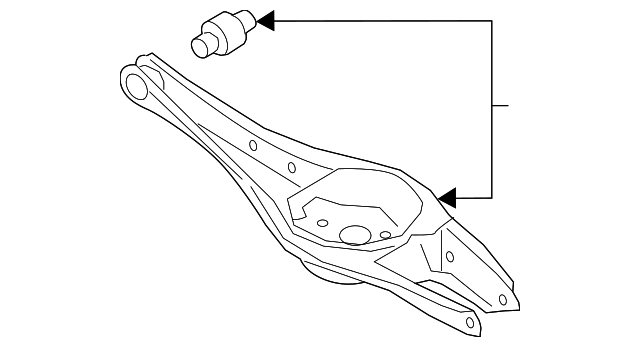 Lower Control Arm 5QM505311