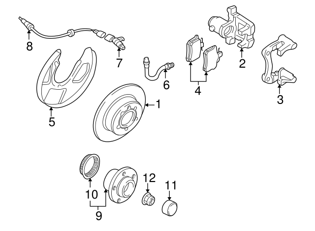 BREMSBELAG 6C0698451