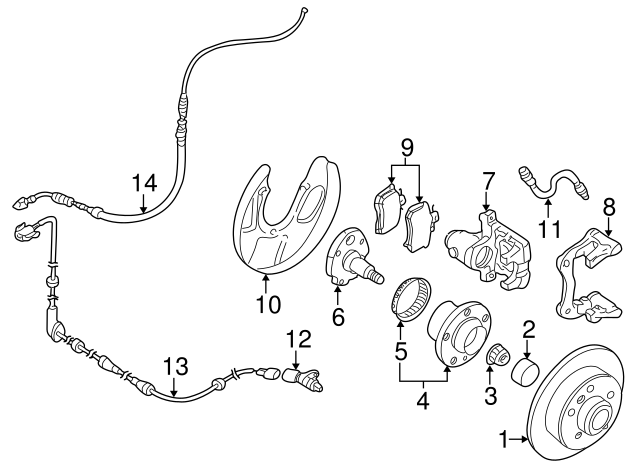 BREMSBELAG 6C0698451A