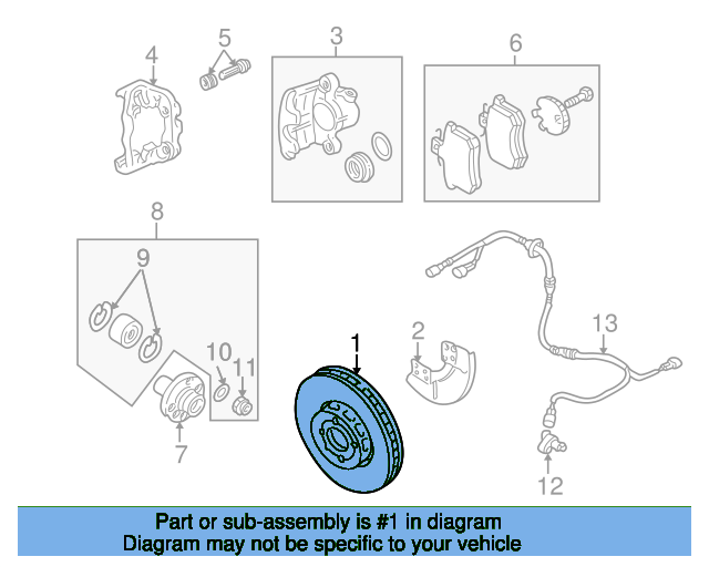 BREMSSCHEI 6N0615301D