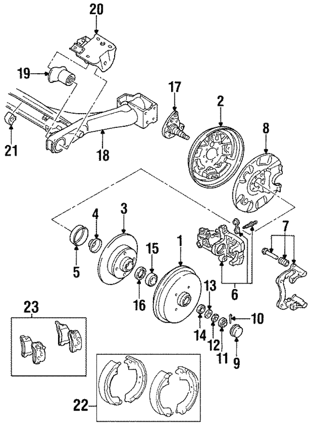 Backing Plate 6Q0609425E