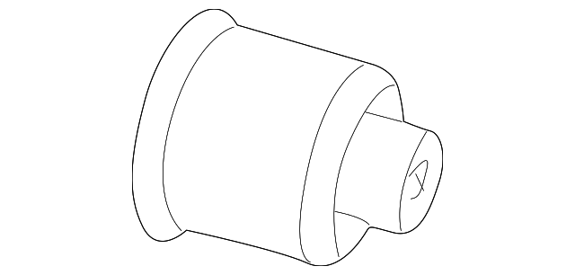 Axle Beam Rubber Mount 6R0501541A