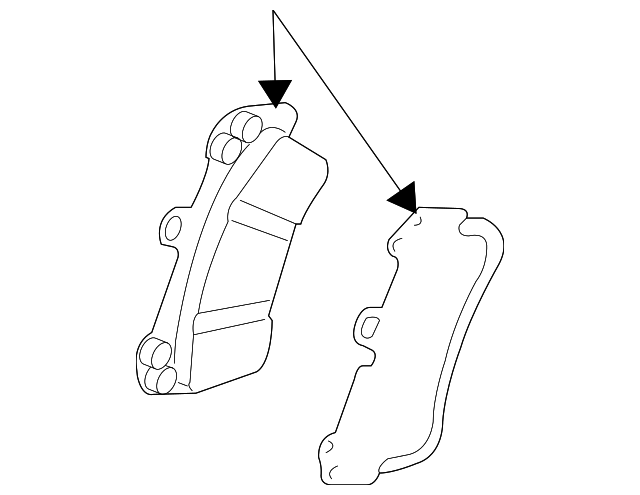 Disc Brake Pad Set 7L0698151R