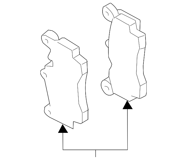 Brake Pad Set, disc brake 7L0698451H