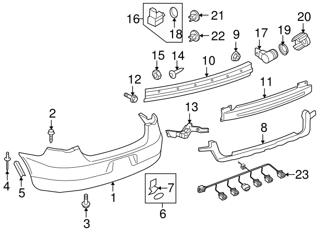 Reverse Sensor 7L5919275BGRU