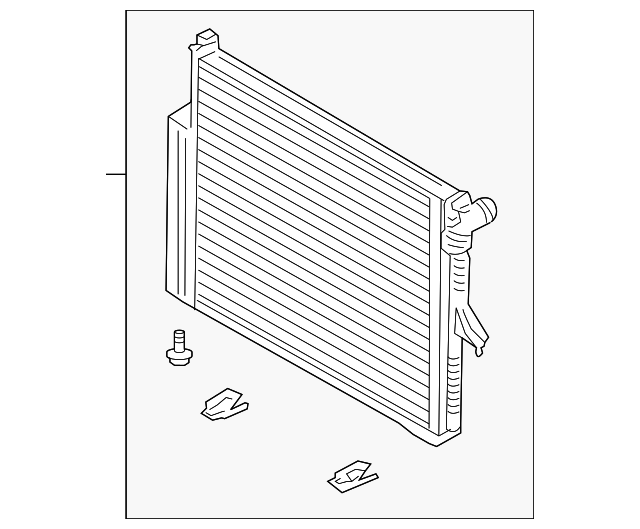 Radiator 7L6121253E