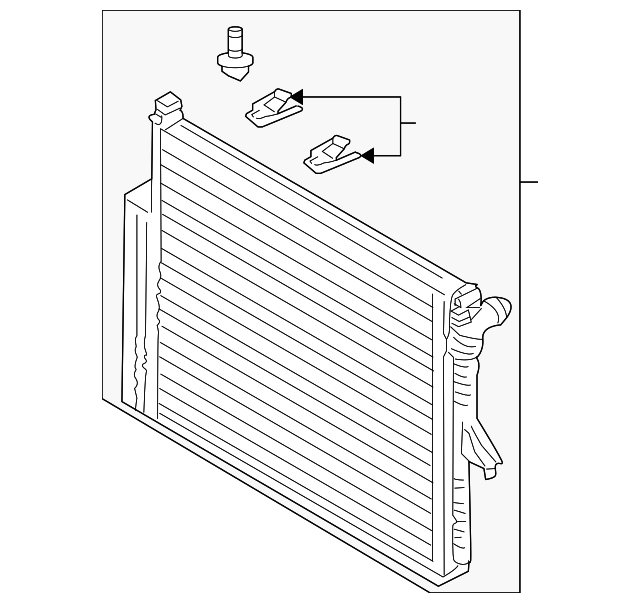 Radiator 7L6121253K