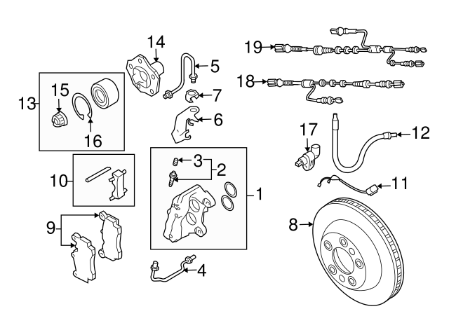 Caliper 7L6615423J