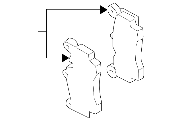 Disc Brake Pad Set 7L6698451D