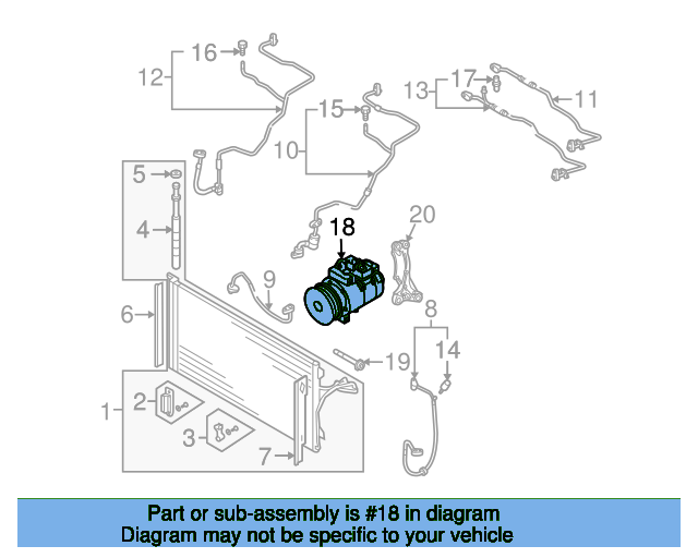 Compressor Assembly 7L6820803R