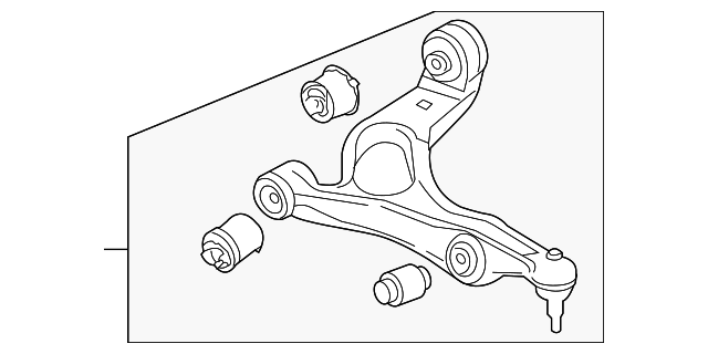 Lower Control Arm 7L8407151K