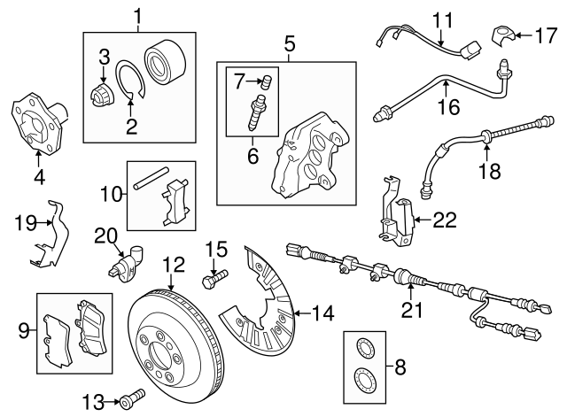 Disc Brake Pad Set 7P6698151F