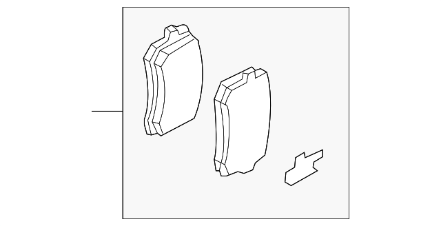 Brake Pads 80A698451B