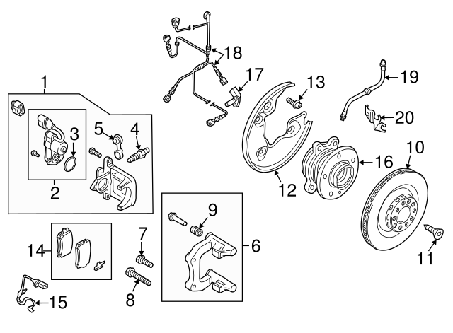 Brake Pads 80A698451B