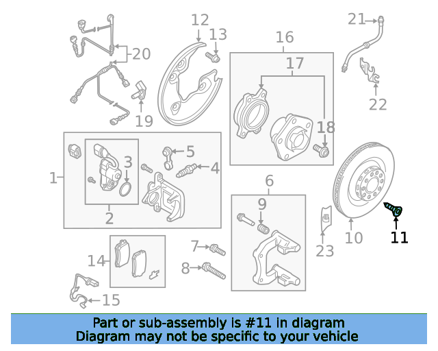 Disc Brake Pad Set 80A698451H