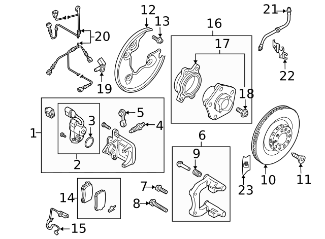 Disc Brake Pad Set 80A698451H