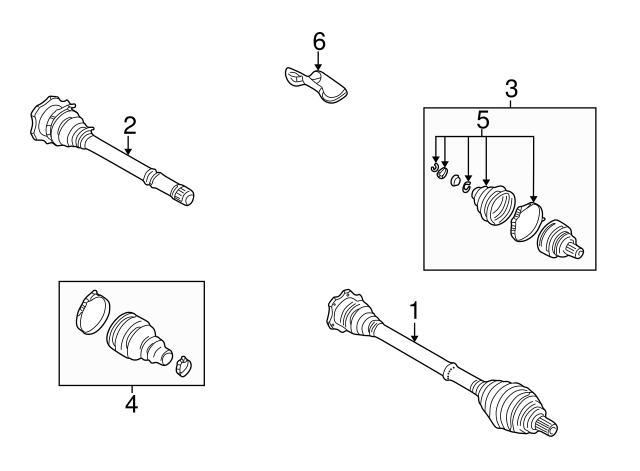 Axle Assembly 8D0407451LX