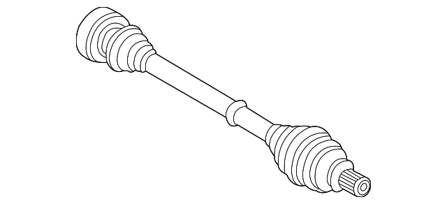 Cv Axle Assembly 8E0407272AA