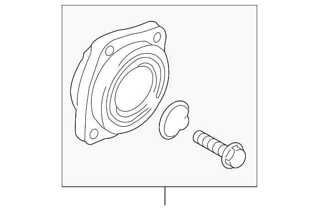 Rear Wheel Bearing 8E0598625B