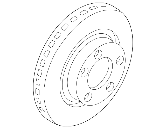 Disc Brake Rotor 8E0615301C