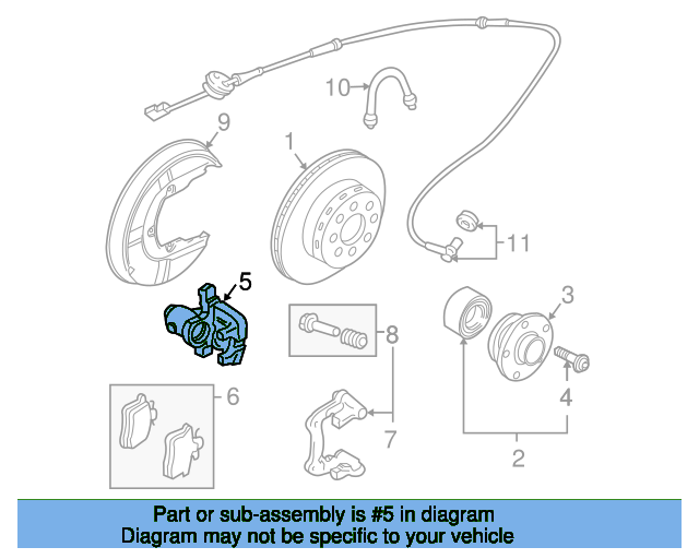 Caliper 8E0615424C
