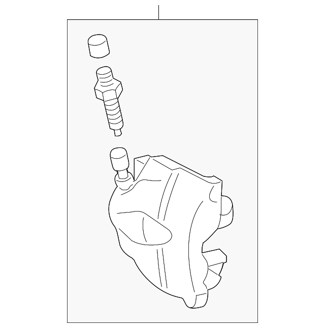 Caliper 8J0615124D