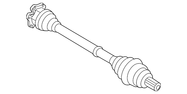 Axle Assembly 8K0407271P