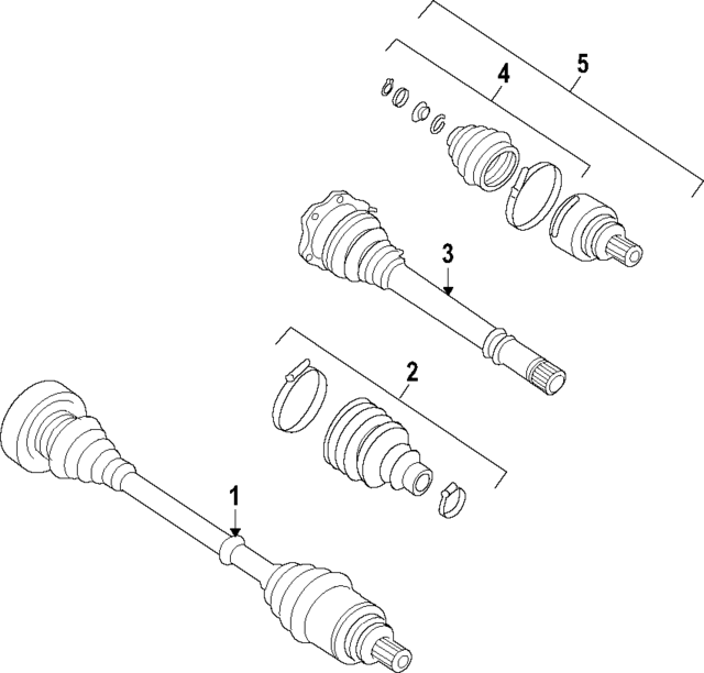 Outer Cv Joint 8K0498099C