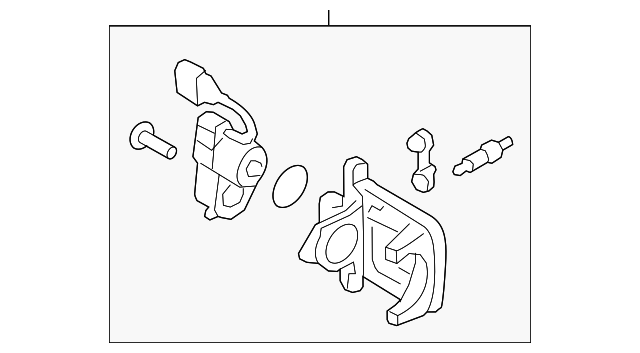 Caliper Assembly 8K0615404F