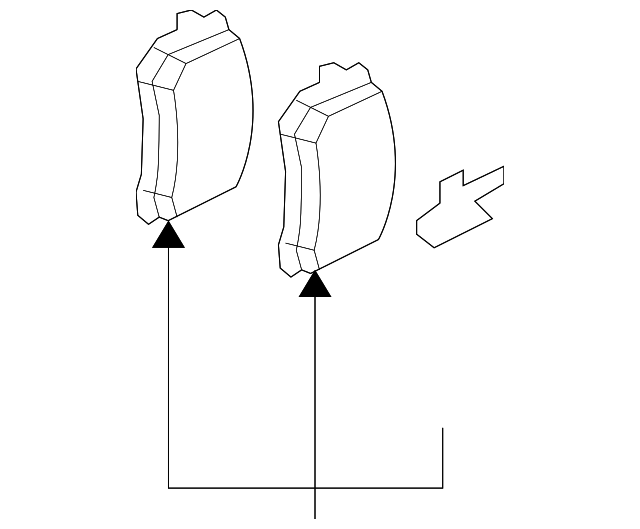 BREMSBELAG 8K0698451B