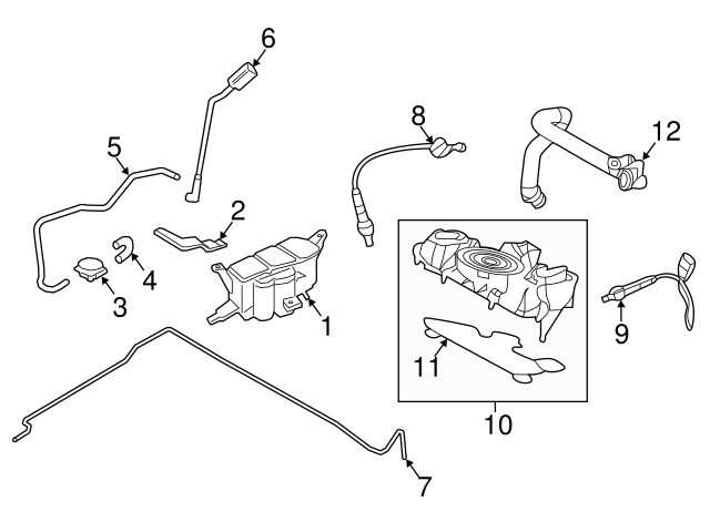 Rear Oxygen Sensor 8K0906262