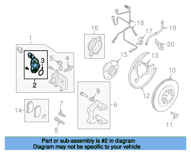 Adjust Motor 8K0998281A