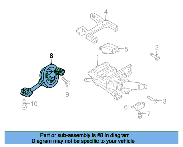 Intermediate Shaft 8K1419753H